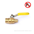 Lead free brass pex ball valves